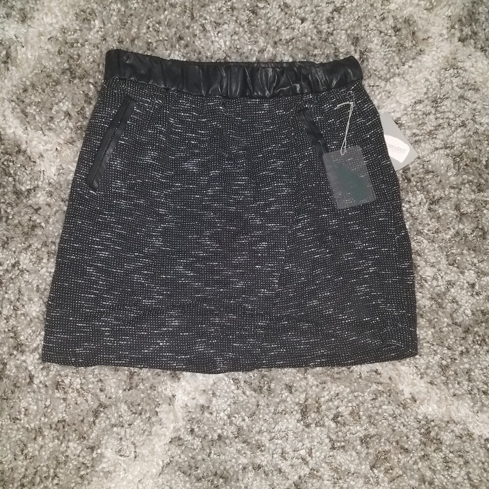 NWT Forever 21 tweed mini skirt